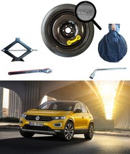 Reserveradsatz (Rolle) 17" für VW T-ROC mit Wagenheber Schlüssel und Abdeckung
