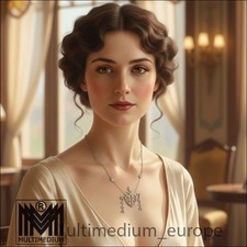 Antikes Jugendstil 835 Silber