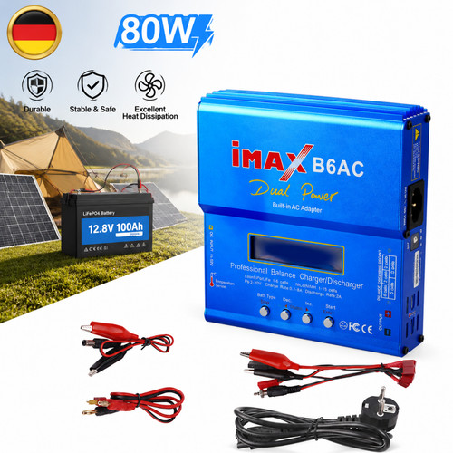 Akku ladegerät 80w imax b6ac - ladegerät,