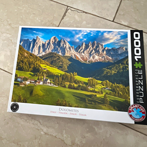 Eurographics puzzle dolomites - eurographics,