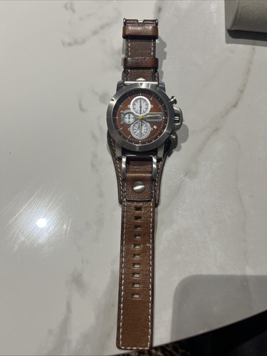 Fossil 1157braun quarz - jr,