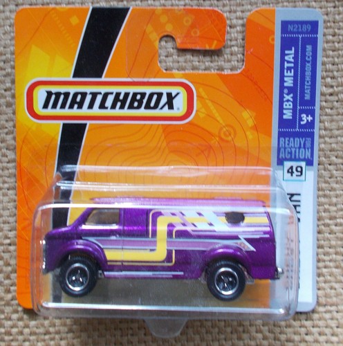 Matchbox chevy van - matchbox, chevrolet