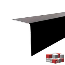 L-Profil Winkel Alu-Schwarz RAL9005 bis 3 Meter Eckschutz Kantenschutz 1,0 mm