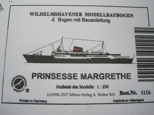 Prinsesse margrethe 250 - prinsesse,