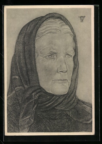 Künstler willrich - künstler-ak,