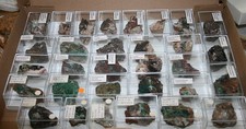 Mineralien Lot 31 Stück von der Grube Silberbrünnle ,  Schwarzwald
