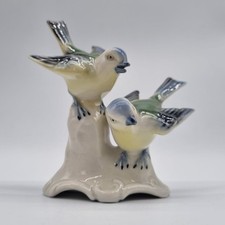 Porzellanfigur blaumeisen - porzellanfigur,