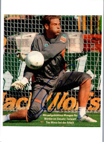 Original autogramm tim wiese - tim,