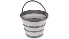 Kampa 10L Faltbarer Eimer Grau