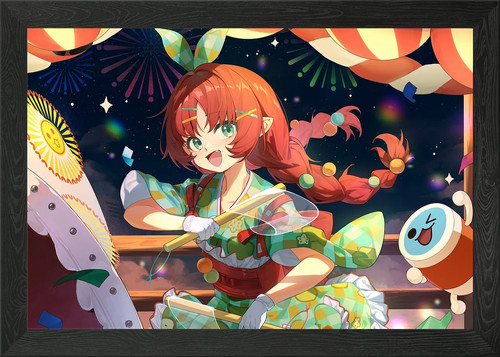 Anime girl summer festival - anime,