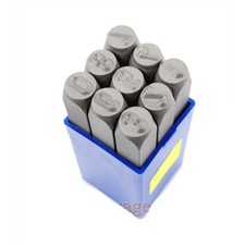 Schlagzahlen 6mm - Premium Qualität für Motorrad, Pkw, Anhänger, Made in Germany