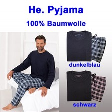He. Schlafanzug Pyjama Winter