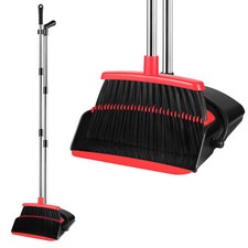 Besen und Kehrschaufel Set