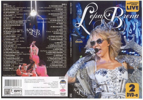 Lepa brena dvd beogradska - brena,