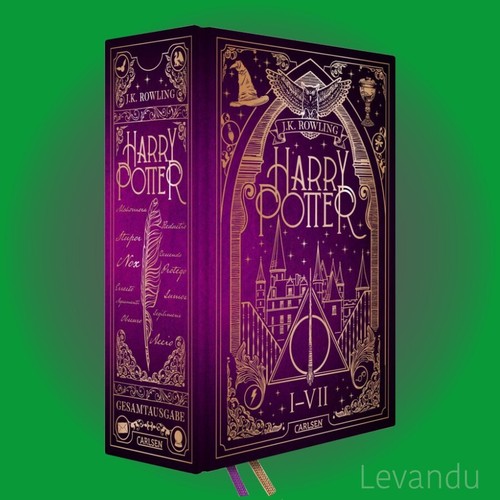 Harry potter gesamtausgabe - gesamtausgabe, |