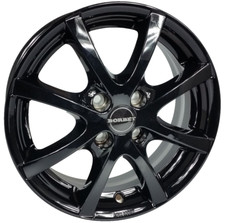 Winterräder smart 453 Alufelgen Borbet schwarz Conti RDKS fortwo forfour