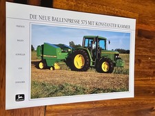 JOHN DEERE Ballenpresse 575 09/1994 Traktor Schlepper Prospekt Brochure