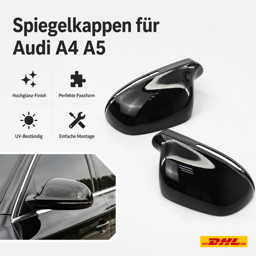 Außenspiegel klavierschwarz - außenspiegel,