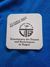 Bierdeckel 10 Jahre - Kunstturnen Der Frauen - Irle