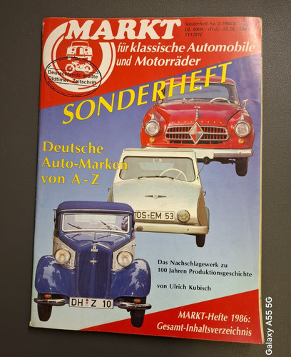 Oldtimer markt sonderheft - oldtimer,