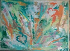 Acrylbilder handgemalt