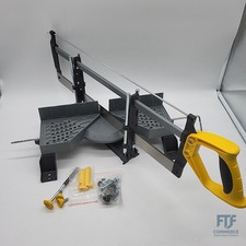 Stanley automatische Gehrungslade aus Metall mit Säge / Feinsäge mit Universalsä