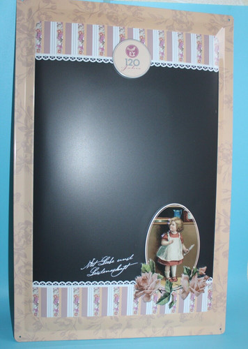 Kreidetafel nostalgie metall - kreidetafel,