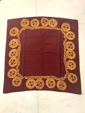 CHANEL Schal Bordeaux -100%