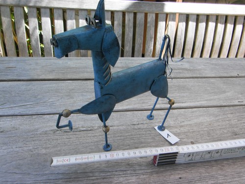 Pferd pferde blau skulptur - pferd,