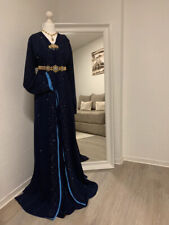 *Neu* Takschita | Kaftan | Dfin | Marokkanisch | Caftan | Zweiteiler | Marinebla