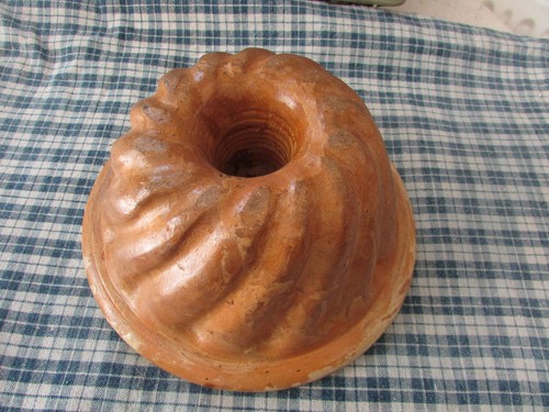 Alte gugelhupf form keramik - gugelhupf, form,