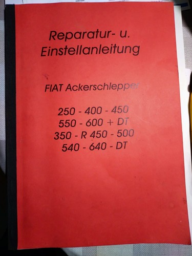 Reparatur einstellanleitung - reparatur-, u.einstellanleitung