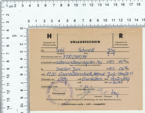 Nva urlaubsschein - nva,