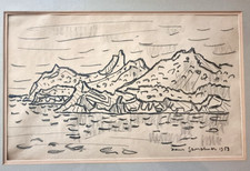 Hans GASSEBNER, Kohlezeichnung