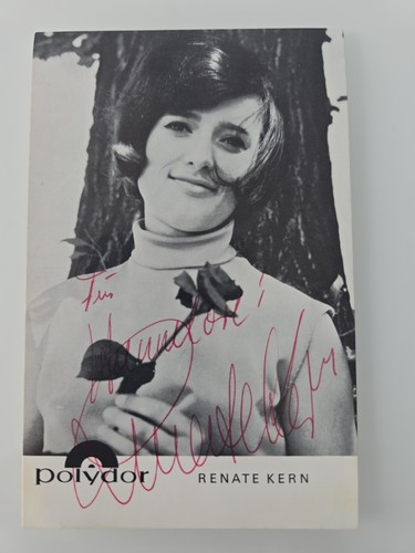Renate kern autogramm signiert - renate,