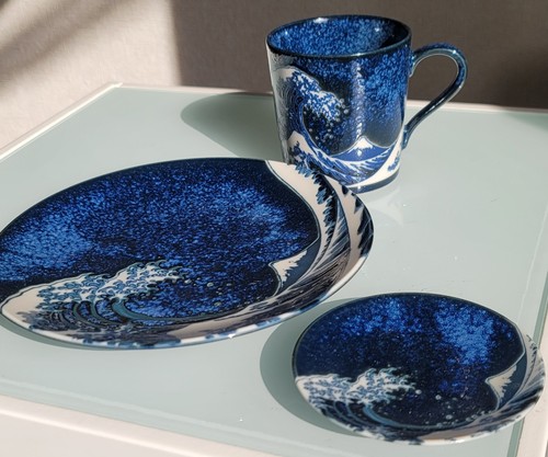 Becher teller japanische mino - becher,