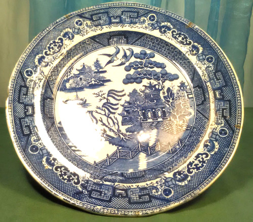 Staffordshire fayence 2x - staffordshire,