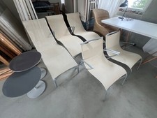 Alberto Meda für Alias Gartenliege und Outdoor Stühle Set