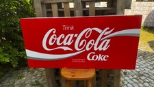 Alte Coca Cola 80er Jahre 80ies Leuchtreklame Reklame Leuchte Werbung Lampe NOS