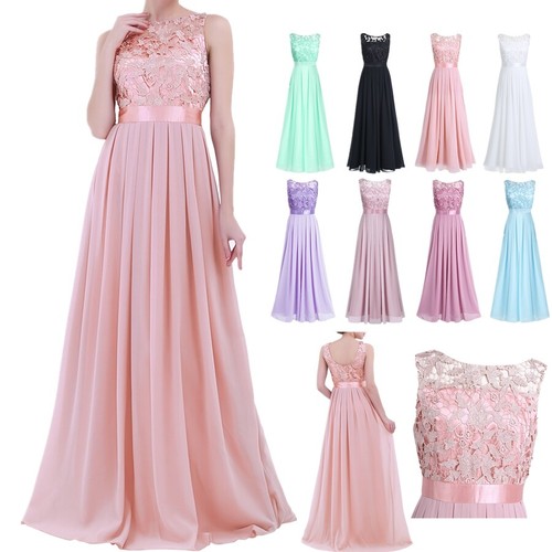 Neu damen chiffon lang - chiffon,