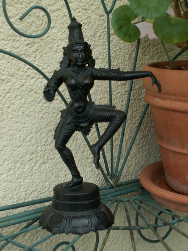 Bronze messing figur shiva - , "