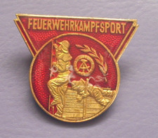 Feuerwehrkampfsport, Leistungsspange Gold, Bartel Bd. II/ 127a, DDR Feuerwehr