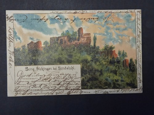Litho burg sickingen - litho, bei