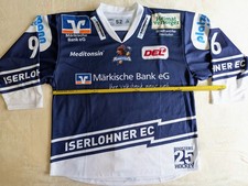 Iserlohn Roosters 25 Jahre Original Authentic Jersey #96 Behrens Size:52(L) DEL