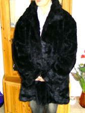 Webpelzmantel -  Gr.48 --