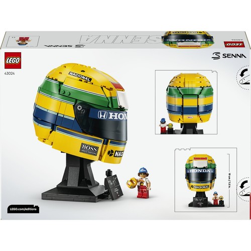 Lego ayrton senna helm - senna,