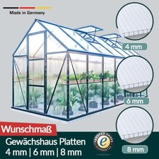 Gewächshaus Platten