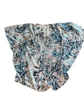 New Yorker Strandkleid/ Überwurf In Türkis Gemustert- Gr 34/36- Neu