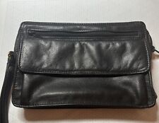 herren handgelenktasche leder