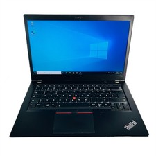 Lenovo ThinkPad T480s  i7-8650U 8GB 256GB SSD Webcam Win 11 Pro black Touch